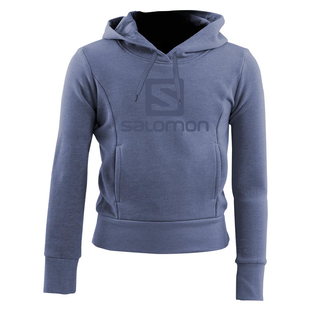 SALOMON BE STILL G Philippines - Kids' Pullover - Steelblue | 403581-QJF